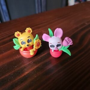 Disney Doorables In Full Bloom Pooh Bear And Piglet.